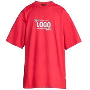 Balenciaga Your Logo Here T-shirt Size Small